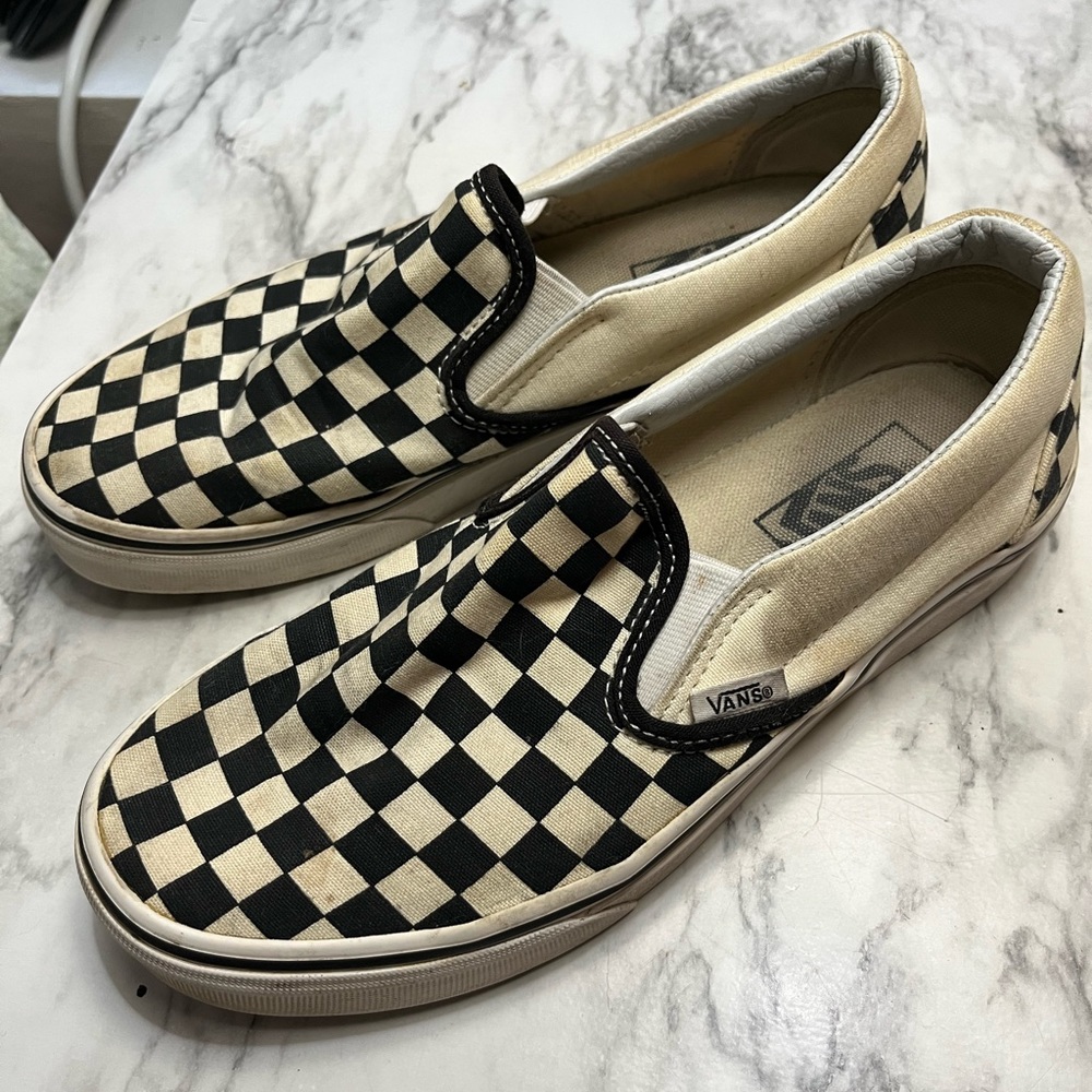 Vans Checkered Slip On